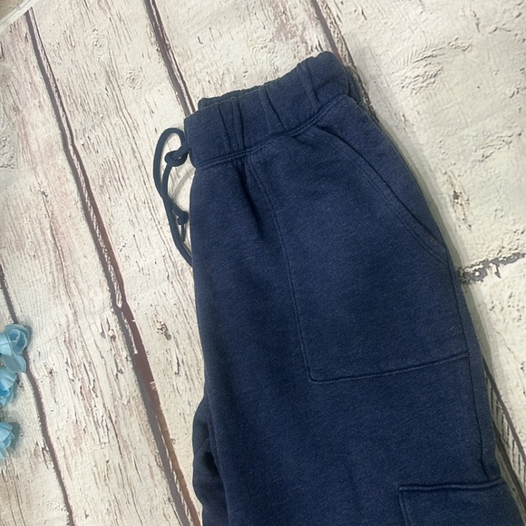 Victoria's Secret Pink Sweatpants Jogger Lounge Logo Cargo Pockets Size Small - Picture 10 of 11